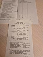 1968 Ford prijslijst Ford 17m Ford 20 V6 2300S zonder Escort, Ophalen of Verzenden, Zo goed als nieuw, Ford