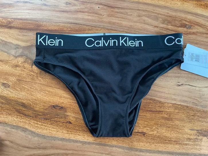 Calvin klein slip maat s, Kleding | Dames, Ondergoed en Lingerie, Slip, Zwart, Verzenden