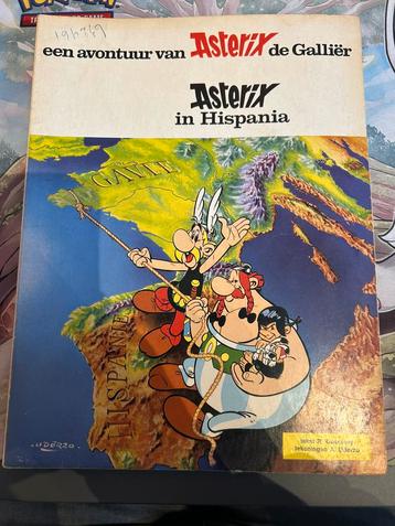 Asterix in hispania, stripboek, vintage, 1969, lezen, boeken beschikbaar voor biedingen