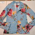 Bengh blazer licht blauw + rode rozen mt 158-164 nr 44724, Meisje, Bengh per principesse, Trui of Vest, Ophalen of Verzenden