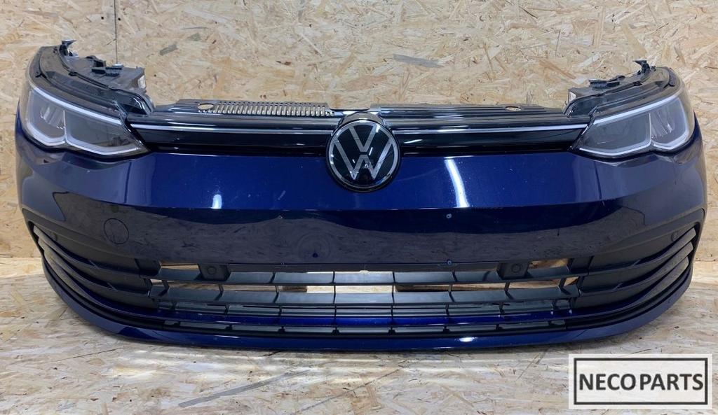 VW GOLF 8 VOORKOP BUMPER MOTORKAP SCHERMEN KOPLAMP KOELER, Auto-onderdelen, Carrosserie en Plaatwerk, Gebruikt, Volkswagen, -