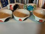 5 leuke Chinese ( soep) schaaltjes.  ZGAN, Huis en Inrichting, Keuken | Servies, Ophalen of Verzenden, Zo goed als nieuw, Kom(men)