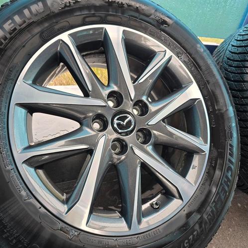 Origineel Mazda CX5 winterset 225-65-17 106H XL TPMS, Auto-onderdelen, Banden en Velgen, Band(en), Winterbanden, 17 inch, 225 mm