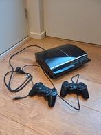 PlayStation 3 met 8 spellen, Spelcomputers en Games, Ophalen of Verzenden, Gebruikt, Met 2 controllers, Slim