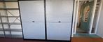 grote metalen roldeurkast (2x) grijs/zwart 198h x 120b, Huis en Inrichting, Kasten | Roldeurkasten en Archiefkasten, Ophalen, 100 tot 150 cm