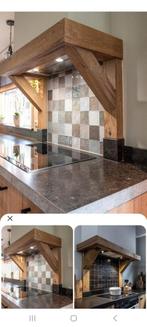 Eiken schouw keuken blad zwevend plank alles op maat, Huis en Inrichting, Ophalen, Zo goed als nieuw