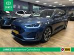 Ford Focus Wagon 1.0 EcoBoost Hybrid ST Line X Trekhaak 13Po, Auto's, Stof, Euro 6, Adaptive Cruise Control, Blauw