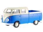 Welly: VW T1 Double Cabin Pick up: Diverse kleuren 1:38, ., Nieuw, Ophalen of Verzenden, .