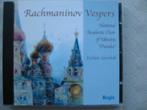 Rachmaninov, Vespers, Savchuk, Ophalen of Verzenden, Romantiek, Zo goed als nieuw, Vocaal
