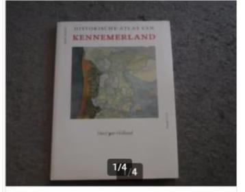 Historische atlas van Kennemerland Ben Speet beschikbaar voor biedingen