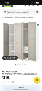 Pax kast, Huis en Inrichting, Kasten | Kledingkasten, 200 cm of meer, Zo goed als nieuw, 50 tot 75 cm, 50 tot 100 cm