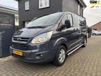 Ford Transit Custom 2.2 TDCI L2 Limited Dubbele Cabine, Voorwielaandrijving, Euro 5, Gebruikt, Zwart