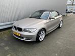 BMW 1 Serie Cabrio 118i High Executive 133Dkm.NAP AUTOMAAT,, Zwart, Cabriolet, 4 stoelen, Parkeersensor