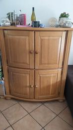 Mooie massief eiken kast, Ophalen, Gebruikt, 70 tot 120 cm, 40 tot 80 cm