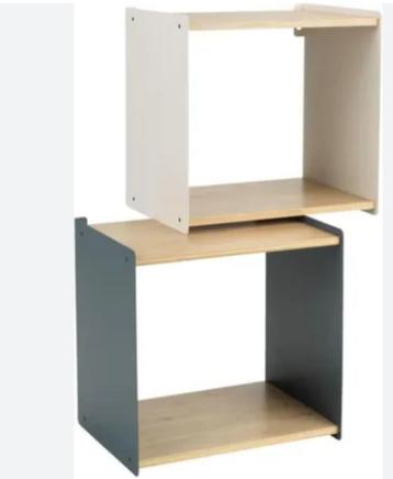 eiken/blauw boekenplank 2stuks Jysk Frame beschikbaar voor biedingen