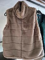 Bodywarmer fake fur / nepbont, Ophalen of Verzenden, Zo goed als nieuw, Maat 38/40 (M), Blauw