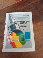 Advertentie van Histor verven 1971, Verzamelen, Merken en Reclamevoorwerpen, Ophalen of Verzenden, Zo goed als nieuw, Overige typen