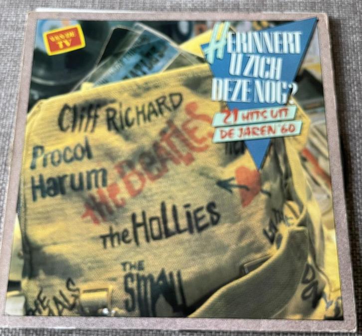 LP Herinnert u zich deze nog 21 hits uit de jaren '60, Cd's en Dvd's, Vinyl | Verzamelalbums, Zo goed als nieuw, Pop, 12 inch