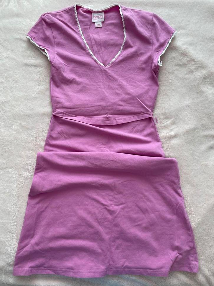 Jurk BOOB Nursing Wear Maat XS Roze Katoen Als nieuw, Kleding | Dames, Positiekleding, Zo goed als nieuw, Jurk, Maat 34 (XS) of kleiner