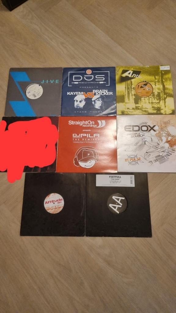 Hardstyle Vinyl - Losse Verkoop Mogelijk, Ophalen of Verzenden