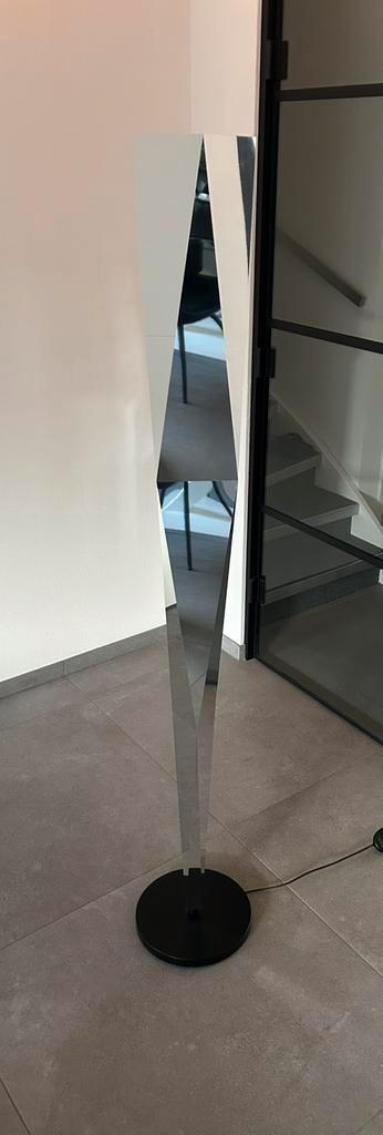 Fontana arte vertigo design spiegel aluminium vloerlamp beschikbaar voor biedingen