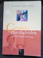 Gespreksvaardigheden voor de hulpverlening, Boeken, Studieboeken en Cursussen, Sonja Ehlers - Alfred Volkers, Zo goed als nieuw