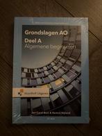 Grondslagen AO Deel A - Algemene beginselen, Boeken, Nieuw, Ophalen of Verzenden, HBO