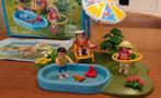 🎁 set 1: Playmobil 4140 City Life zwembad compleet + doos, Kinderen en Baby's, Speelgoed | Playmobil, Ophalen of Verzenden, Zo goed als nieuw