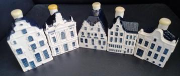 Te koop 5 KLM Huisjes Bols  84-86-87-88-90 Vol & geseald beschikbaar voor biedingen