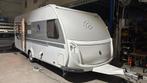 Knaus sudwind silver selection 590 FUS airco mover., Caravans en Kamperen, Schokbreker, Rondzit, Frans bed, Bedrijf