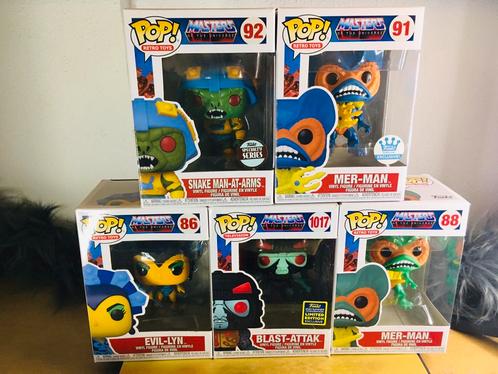 Funko Pop! 5x Master of the Universe, Verzamelen, Poppetjes en Figuurtjes, Zo goed als nieuw, Ophalen of Verzenden