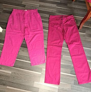 Fushia roze broek, 42 beschikbaar voor biedingen