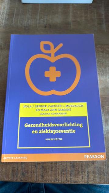 N.J. Pender - Gezondheidsvoorlichting en ziektepreventie beschikbaar voor biedingen