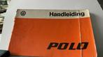 Handleiding "vw polo, Ophalen of Verzenden