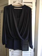 Esprit donkerblauwe overslag blouse, Blauw, Maat 42/44 (L), Ophalen of Verzenden, Zo goed als nieuw