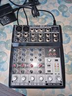 Behringer Xenyx 802 Mengpaneel, Ophalen of Verzenden, Gebruikt, 5 tot 10 kanalen, Microfooningang
