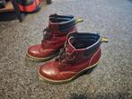 Dr martens laarzen donkerrood maat 41, Ophalen of Verzenden, Zo goed als nieuw, Rood, Hoge laarzen