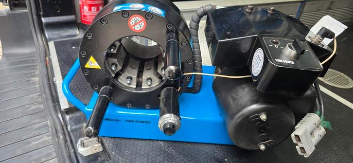 Finpower P20 Slangenpers - Topstaat!, Doe-het-zelf en Verbouw, Gereedschap | Machine-onderdelen en Toebehoren, Ophalen of Verzenden
