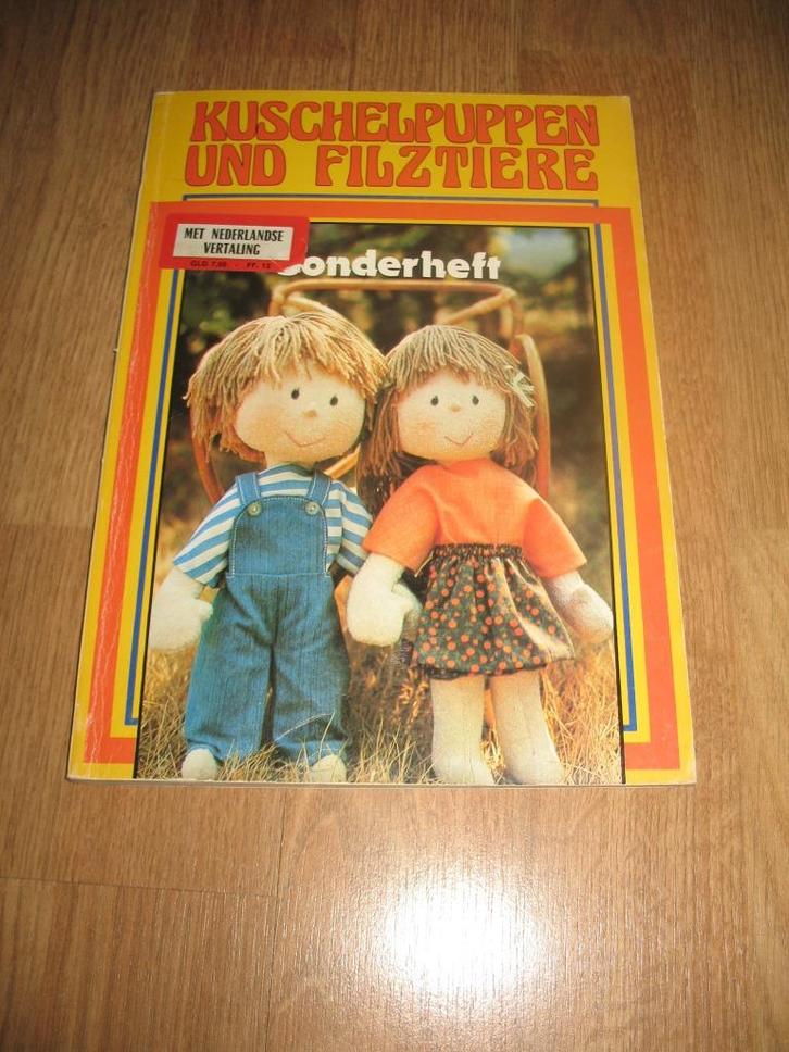 kuschelpuppen / Filztiere = Knuffelpoppen / Vilten dieren, Boeken, Hobby en Vrije tijd, Ophalen of Verzenden