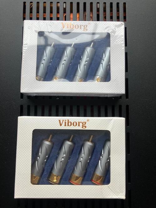 Viborg RCA connector, Audio, Tv en Foto, Audiokabels en Televisiekabels, Nieuw, Interlink-kabel, Minder dan 2 meter, Ophalen of Verzenden