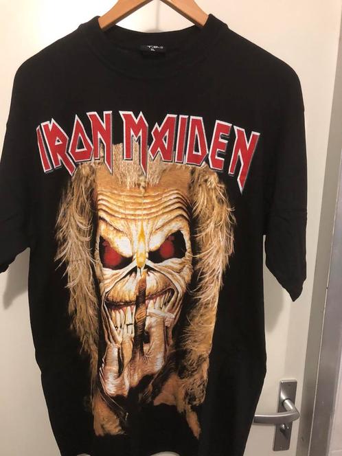 Iron maiden t-shirt Eddies candle finger/ wildest dreams XL, Verzamelen, Muziek, Artiesten en Beroemdheden, Nieuw, Kleding, Ophalen of Verzenden