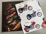 2 HARLEY-DAVIDSON brochures uit 1985 en1993, Motoren, Handleidingen en Instructieboekjes, Harley-Davidson of Buell