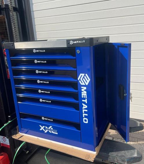 Metello gereedschapswagen Blauw en 0F Grijs, Doe-het-zelf en Verbouw, Gereedschap | Handgereedschap, Nieuw, Ophalen