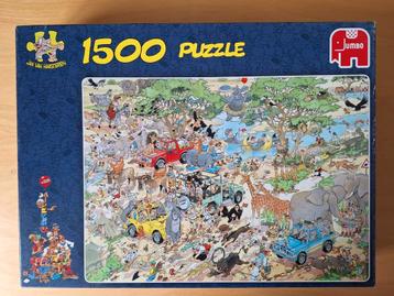 Jan van Haasteren puzzel: Safari  beschikbaar voor biedingen