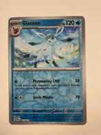 025/131 Glaceon Reverse Holo Prismatic Evolutions Pokemon, Ophalen of Verzenden, Nieuw, Losse kaart