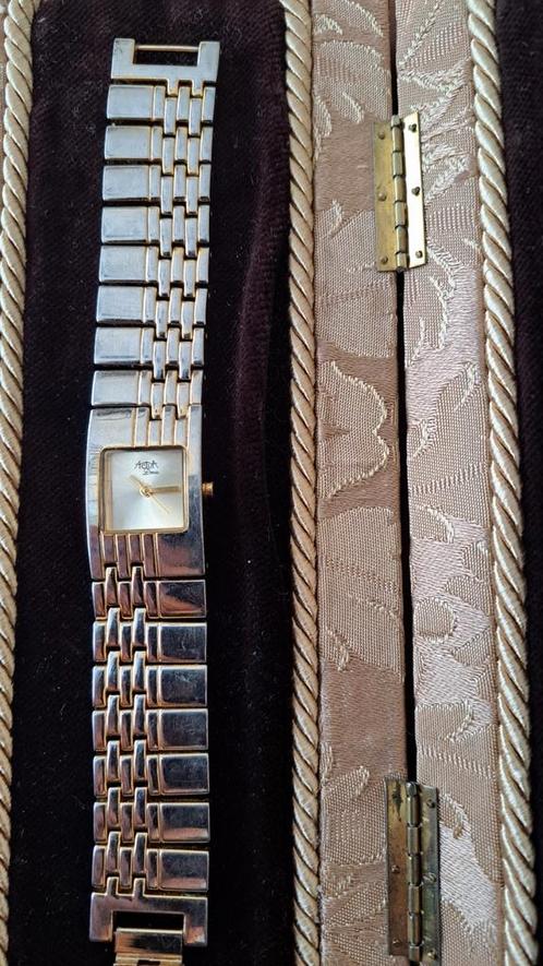 Vintage Dameshorloge met Doos, Sieraden, Tassen en Uiterlijk, Horloges | Antiek, Polshorloge, Staal, 1960 of later, Met bandje