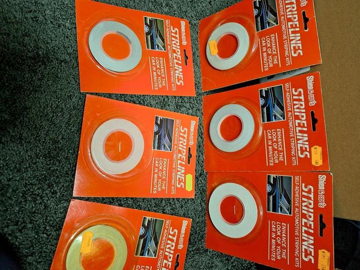 stripings, finelines autobiezen voor verfraaien van uw auto, Auto diversen, Tuning en Styling, Ophalen of Verzenden