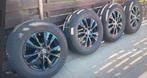 Alu Wielen Zwart Glans Top, 5x114.3 ET 40, Ophalen, 16 inch, Banden en Velgen, Winterbanden