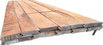 7.2 m2 hardhouten damwand Azobé hout - nr: HP84 beschikbaar voor biedingen