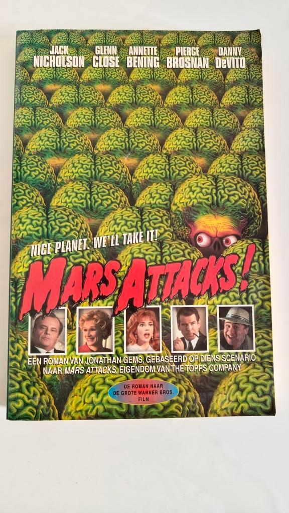 Mars Attacks! Boek Nederlandstalig, Boeken, Science fiction, Gelezen, Ophalen of Verzenden